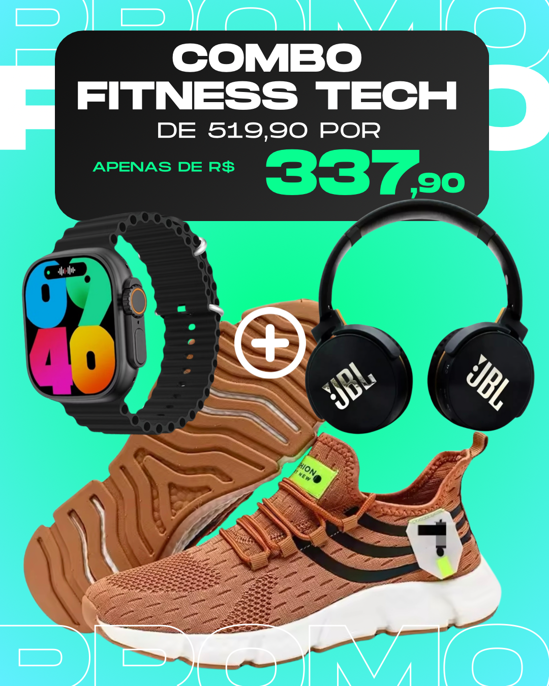 Combo Fitness Tech 3 em 1