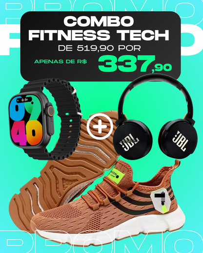 Combo Fitness Tech 3 em 1